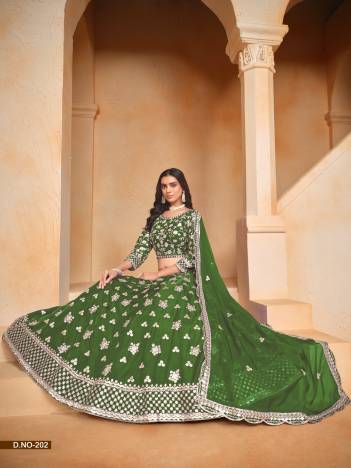MEHVISH VOL 2 BY DANI CREATION DESIGNER LEHENGA CHOLI WHOLESALER IN INDIA 
